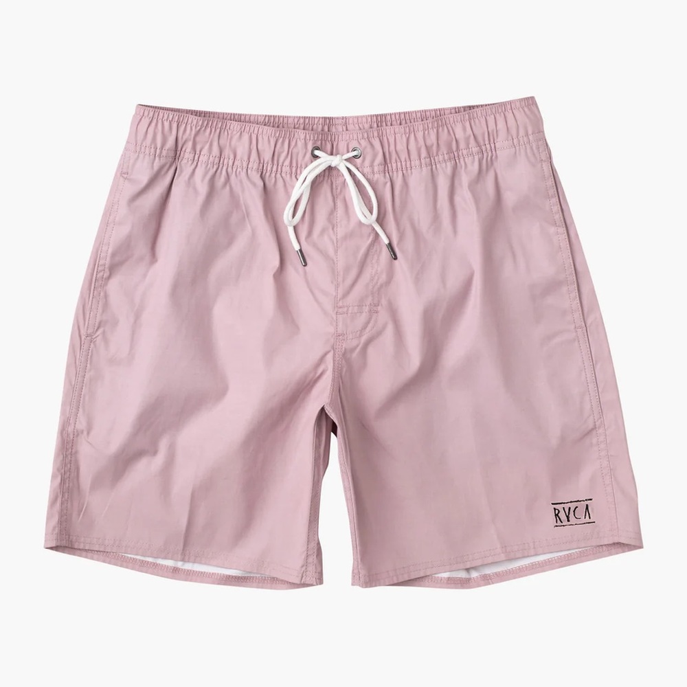 RVCA OPPOSITES ELASTIC 2 BOARDSHORTS 17" - PALE MAUVE